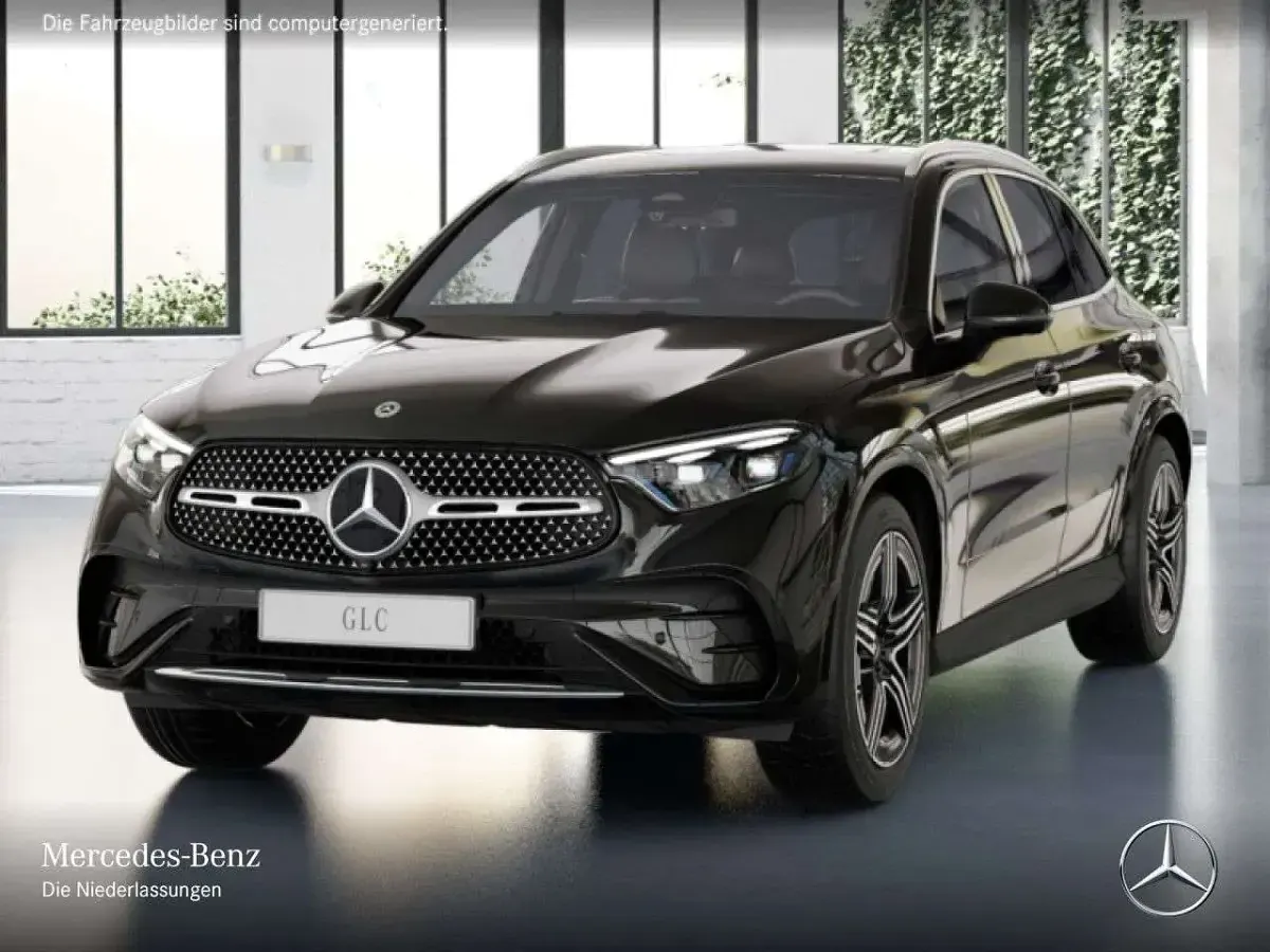 Gebraucht Mercedes GLC220 AMG 197 PS (144 kW) 2025 Obsidianschwarz SUV
