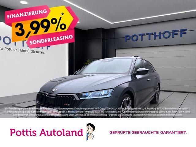 Grau Gebraucht 2021 Skoda Octavia RS Kombi | 27.977 € (Etwas zu teuer) - Bild 1/2