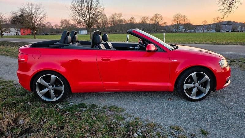 Gebraucht Audi A3 Cabriolet S-Line 160 PS (117 kW) 2012 Rot Cabrio