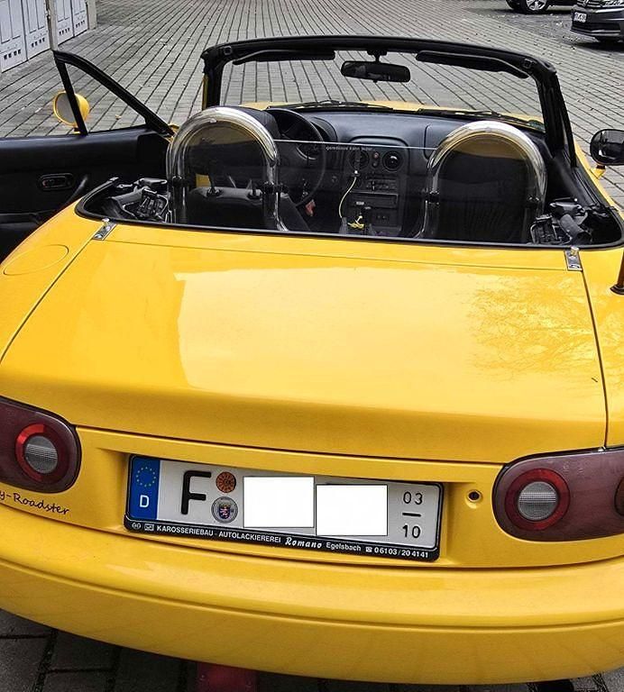 Gebraucht Mazda MX5 90 PS (66 kW) 1995 Gelb Cabrio