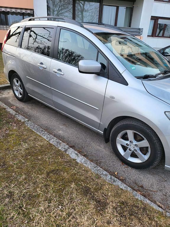 Gebraucht Mazda 5 Comfort 110 PS (80 kW) 2005 Silber Van / Kleinbus