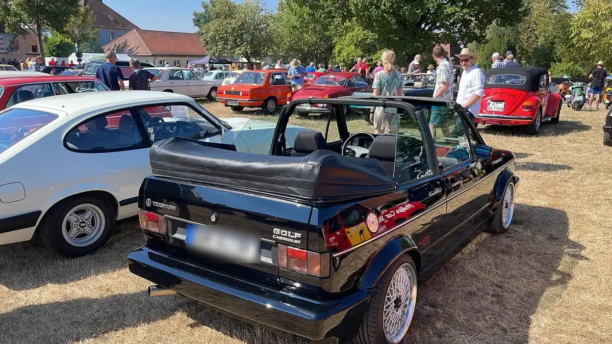 Gebraucht VW Golf Cabriolet 98 PS (72 kW) 1991 Schwarz Cabrio