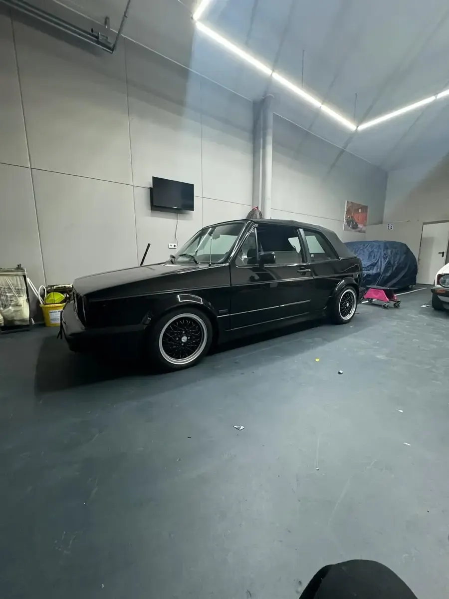 Gebraucht VW Golf Cabriolet Sportline 98 PS (72 kW) 1990 Schwarz Cabrio