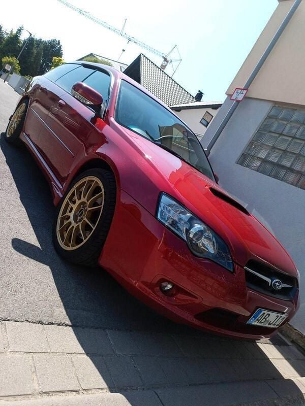 Rot Gebraucht 2003 Subaru Legacy GT Kombi | 10.500 € - Bild 1/4