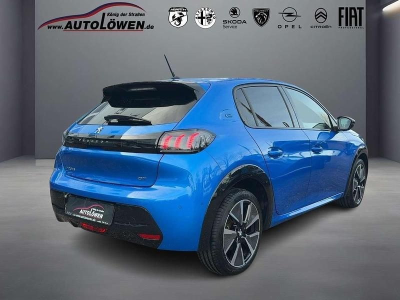 Gebraucht Peugeot 208 GT 100 kW (136 PS) 2022 Blau/typ aussenverkleidung met Kleinwagen
