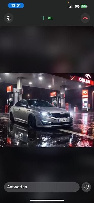 Gebraucht Kia Optima 136 PS (100 kW) 2012 Silber Limousine