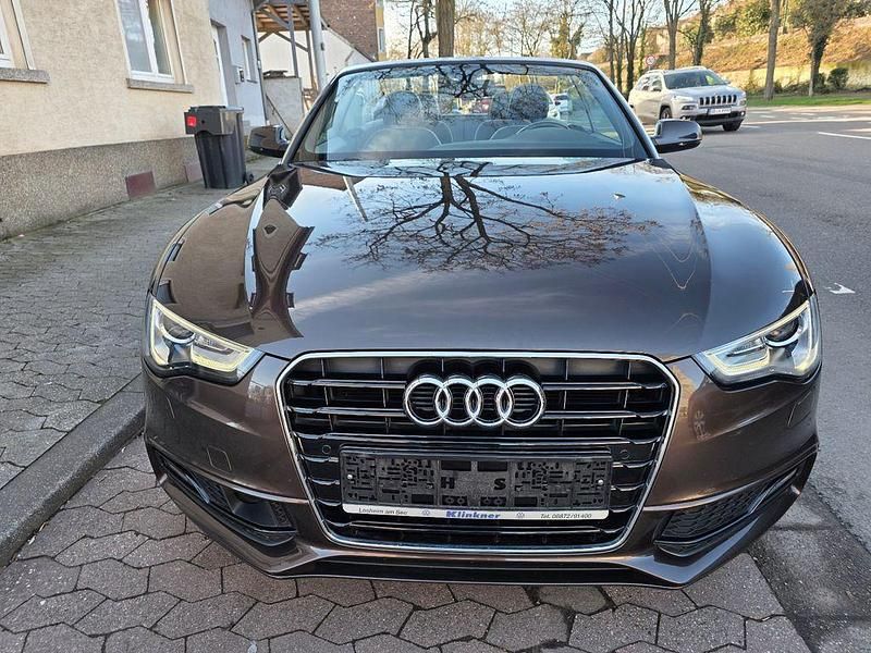 Gebraucht Audi A5 Cabriolet S-Line 190 PS (139 kW) 2015 Braun Cabrio