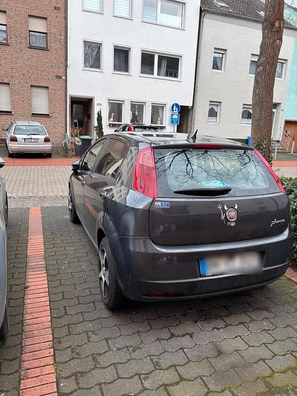 Gebraucht Fiat Punto 2009 Grau Kleinwagen