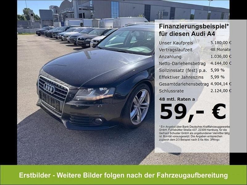 Schwarz Gebraucht 2010 Audi A4 Attraction Kombi | 5.180 € (Guter Preis) - Bild 1/4