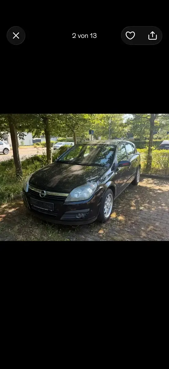 Gebraucht Opel Astra 105 PS (77 kW) 2006 Schwarz Kleinwagen