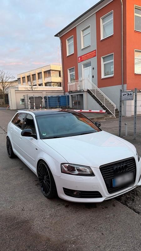 Gebraucht Audi A3 S-Line 140 PS (102 kW) 2009 Weiß Kleinwagen