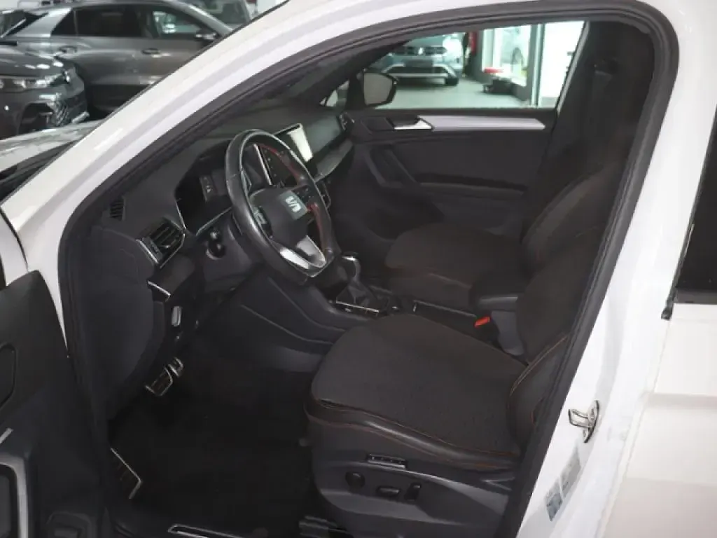 Gebraucht Seat Tarraco FR 245 PS (180 kW) 2021 Oryx weiss perlmutteffekt SUV