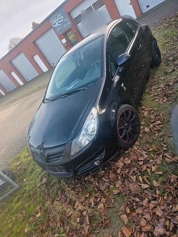 Schwarz Gebraucht 2008 Opel Corsa Kleinwagen | 950 € (Guter Preis) - Bild 1/4