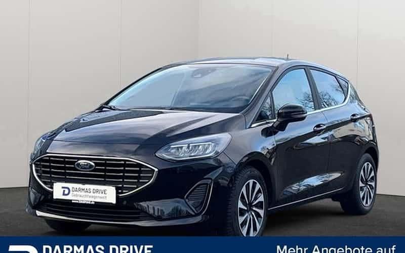 Schwarz Gebraucht 2022 Ford Fiesta Titanium X Kleinwagen | 16.990 € (Superpreis) - Bild 1/4