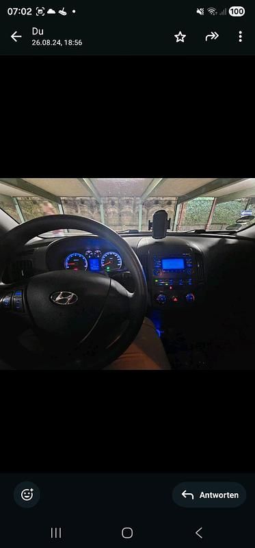 Gebraucht Hyundai i30 108 PS (79 kW) 2009 Schwarz Kombi