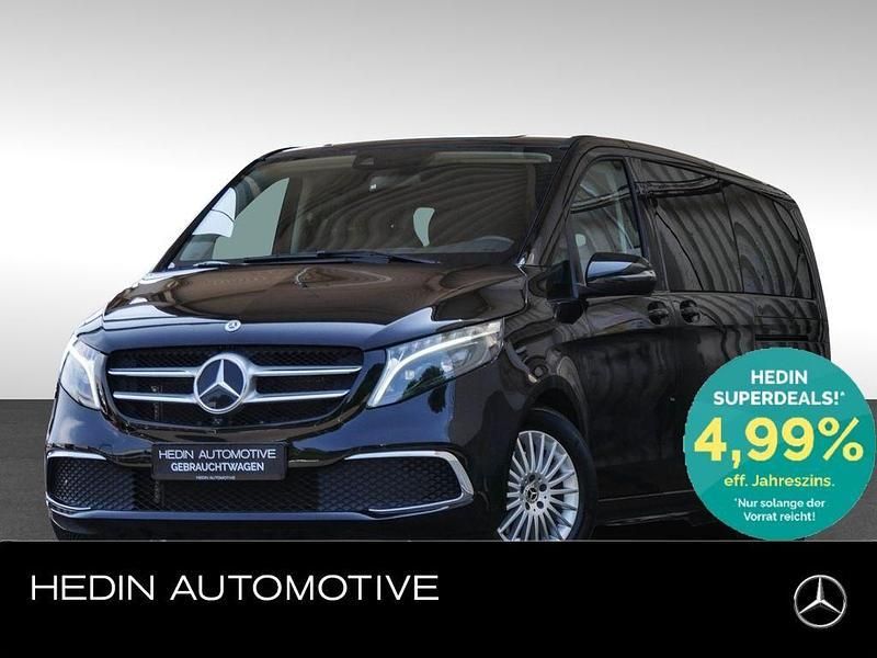 Schwarz Gebraucht 2023 Mercedes V300 Avantgarde Edition Van / Kleinbus | 58.900 € (Superpreis) - Bild 1/4