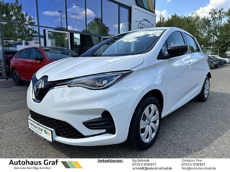Arktisweiß Gebraucht 2022 Renault Zoe Life Kleinwagen | 13.990 € (Fairer Preis) - Bild 1/4