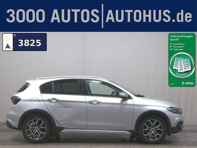 Silber Gebraucht 2021 Fiat Tipo Cross Kleinwagen | 9.979 € (Superpreis) - Bild 1/4