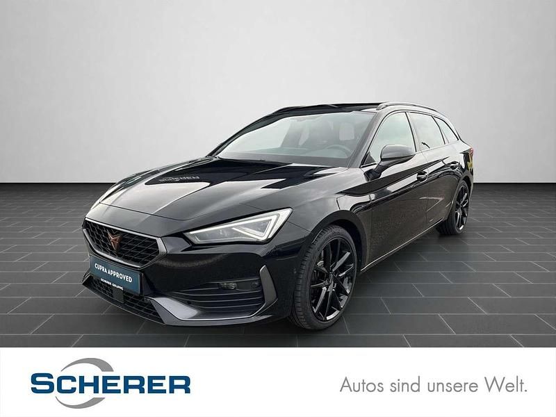 Midnight schwarz metallic (metallic) Gebraucht 2023 Cupra Leon Limousine | 29.190 € (Fairer Preis) - Bild 1/4
