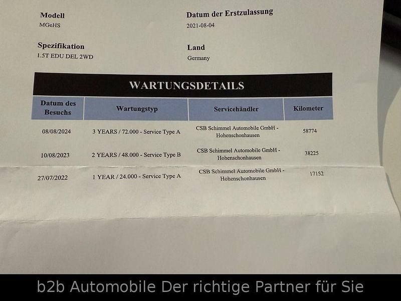 Silber Gebraucht 2021 MG EHS Luxury SUV | 17.649 € (Fairer Preis) - Bild 1/1