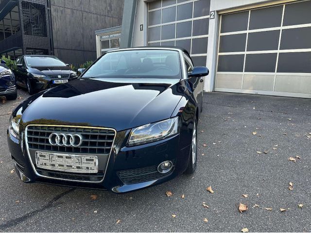 Gebraucht Audi A5 Cabriolet 179 PS (131 kW) 2010 Tiefseeblau perleffekt Cabrio