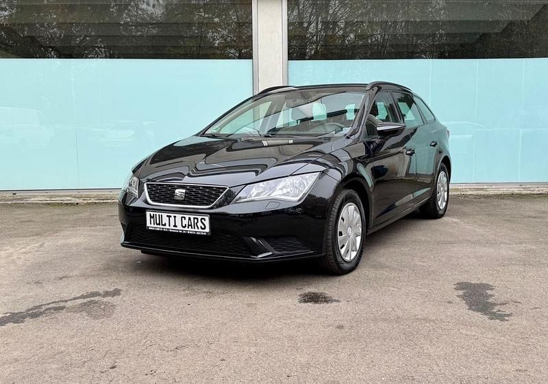 Gebraucht Seat Leon ST Reference 105 PS (77 kW) 2014 Schwarz Kombi