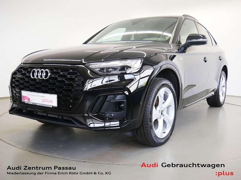 Mythosschwarz metallic Gebraucht 2024 Audi Q5 Sportback Ambiente SUV | 48.350 € (Guter Preis) - Bild 1/4