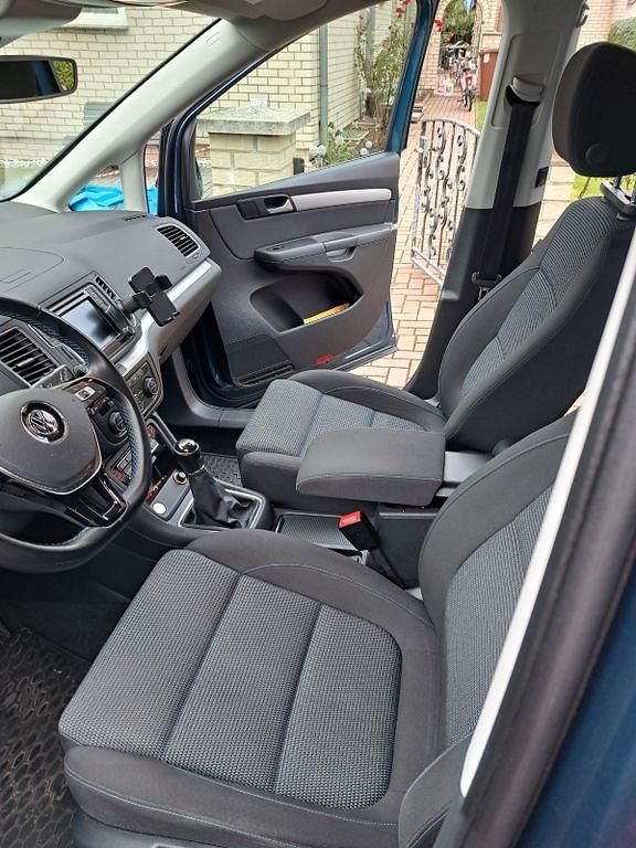 Gebraucht VW Sharan Ocean 150 PS (110 kW) 2015 Blau Van / Kleinbus