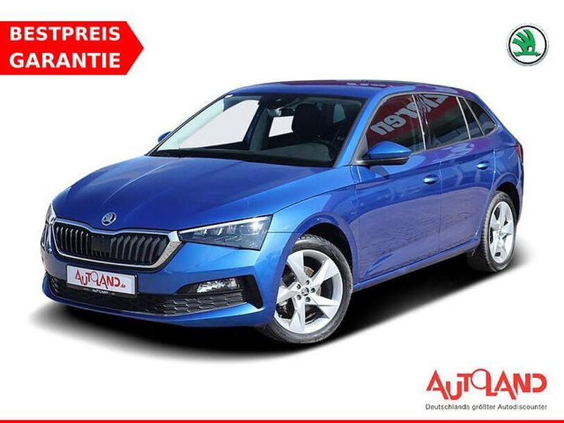 Blau Gebraucht 2021 Skoda Scala Kleinwagen | 17.990 € (Fairer Preis) - Bild 1/4