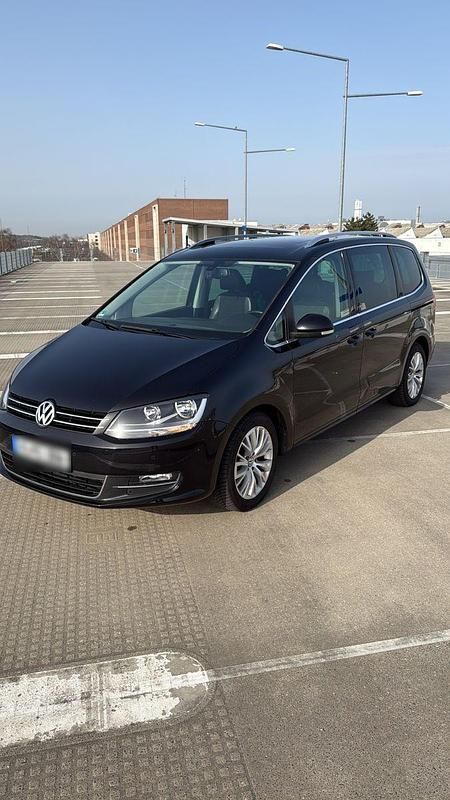 Gebraucht VW Sharan Highline 140 PS (102 kW) 2010 Schwarz Van / Kleinbus