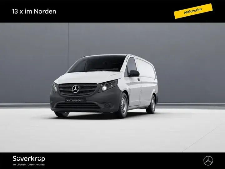 Silber (brillantsilber metallic) Gebraucht 2019 Mercedes Vito Van / Kleinbus | 14.030 € - Bild 1/1