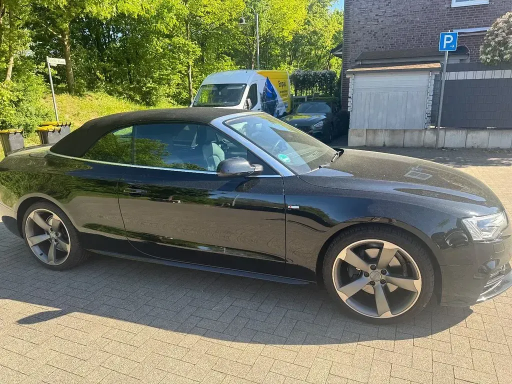 Gebraucht Audi A5 Cabriolet S-Line 230 PS (169 kW) 2016 Schwarz Cabrio