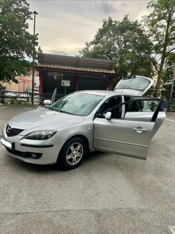 Gebraucht Mazda 3 Active 109 PS (80 kW) 2007 Silber Limousine