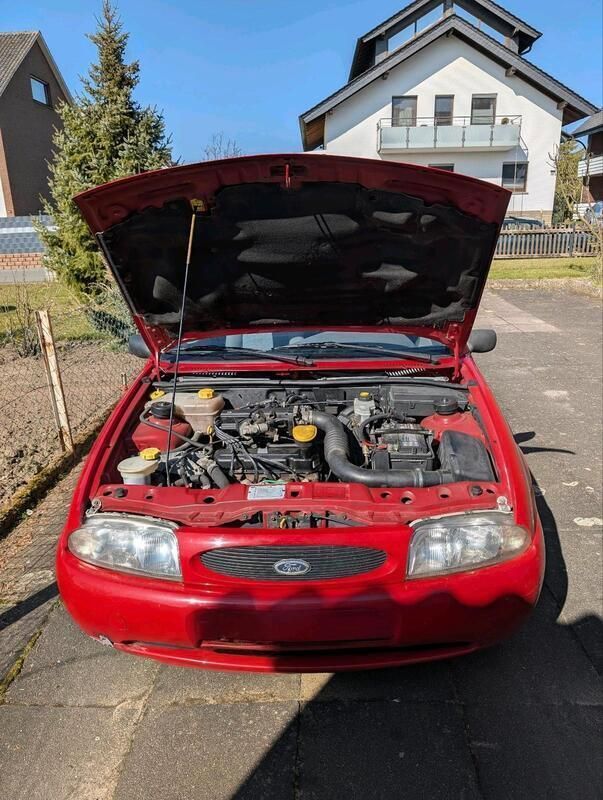 Rot Gebraucht 1999 Ford Fiesta Kleinwagen | 500 € (Guter Preis) - Bild 1/4