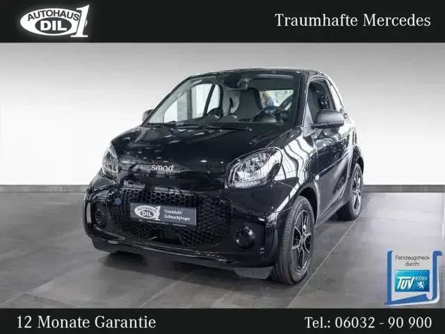Schwarz Gebraucht 2021 Smart ForTwo Electric Drive Coupé | 12.650 € (Etwas zu teuer) - Bild 1/4