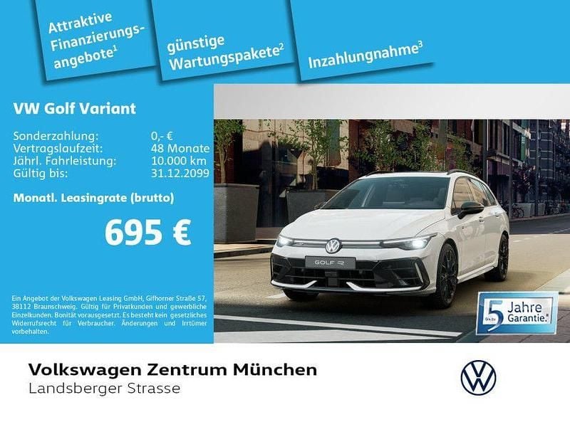 Weiß Gebraucht 2025 VW Golf VIII R Kombi | 57.980 € - Bild 1/2