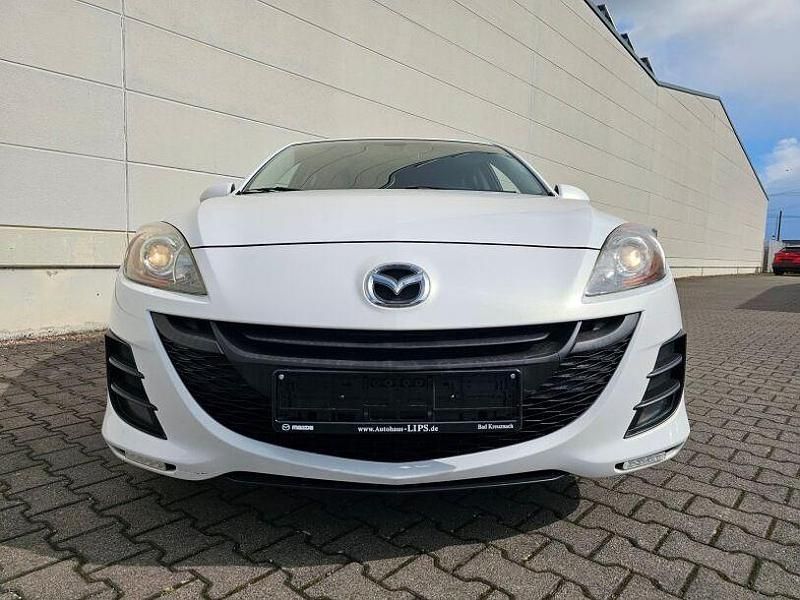 Gebraucht Mazda 3 High 105 PS (77 kW) 2009 Arachneweiß metallic Limousine