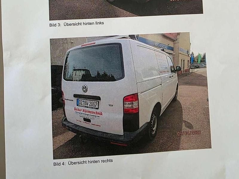 Second-hand VW T5 102 CP (75 kW) 2014 Alb Van