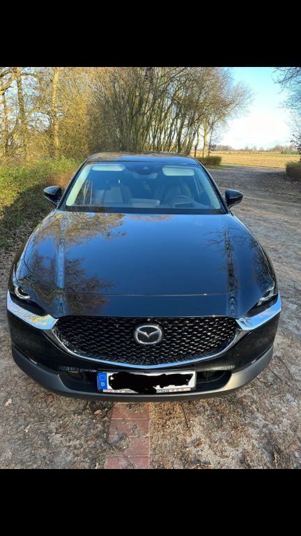 Schwarz Gebraucht 2021 Mazda CX-30 SUV | 22.999 € (Etwas zu teuer) - Bild 1/4