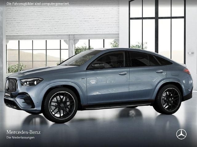 Blau Gebraucht 2025 Mercedes GLE53 AMG AMG Coupé | 116.990 € (Superpreis) - Bild 1/4