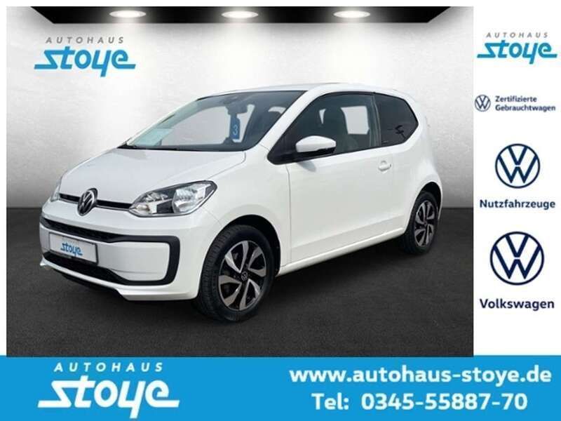 Weiß Gebraucht 2021 VW up! Active Kleinwagen | 11.320 € (Fairer Preis) - Bild 1/4