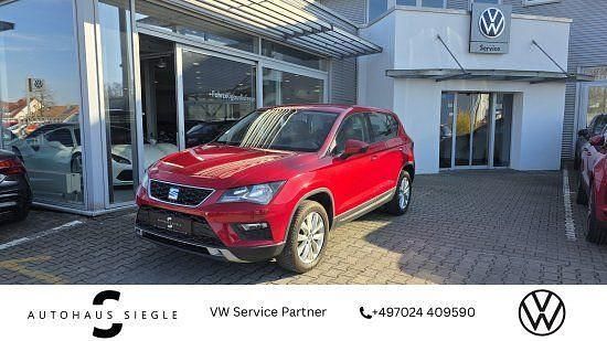 Gebraucht Seat Ateca 4Drive 150 PS (110 kW) 2020 Rot SUV
