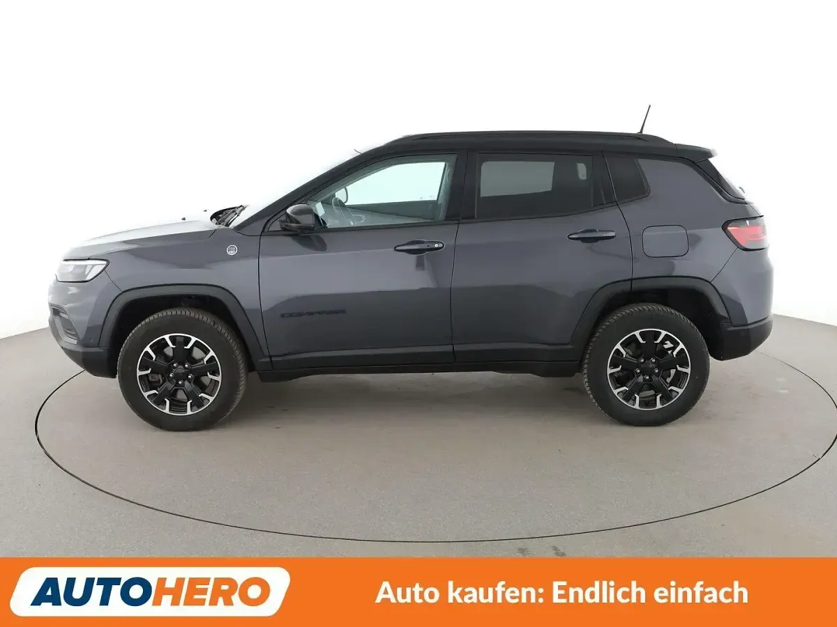 Occasion Jeep Compass Trailhawk 241 ch (177 kW) 2022 Gris SUV