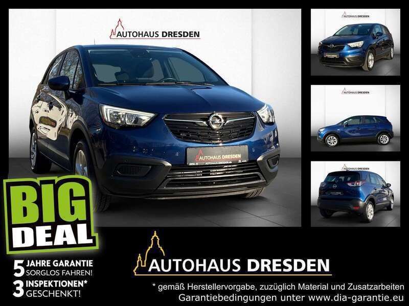 Nautic blau Gebraucht 2020 Opel Crossland Edition SUV | 12.850 € (Fairer Preis) - Bild 1/4