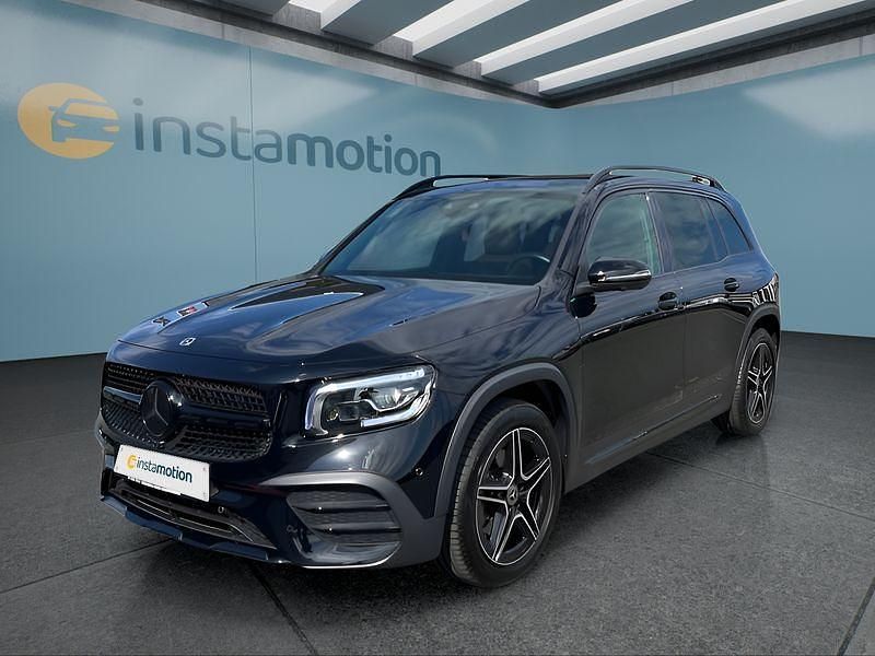Schwarz Gebraucht 2022 Mercedes GLB200 SUV | 42.999 € (Teuer) - Bild 1/4