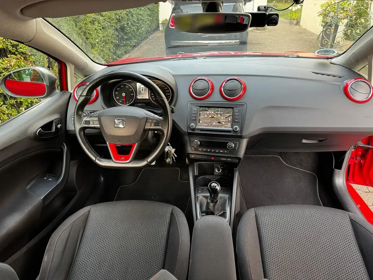 Gebraucht Seat Ibiza FR 95 PS (69 kW) 2016 Rot Kleinwagen