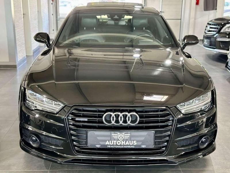 Gebraucht Audi A7 Sportback S-Line 272 PS (200 kW) 2016 Havannaschwarz metallic Kleinwagen