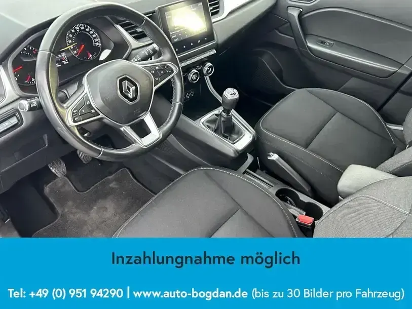 Używany Renault Captur Zen 101 KM (74 kW) 2020 Niebieski SUV
