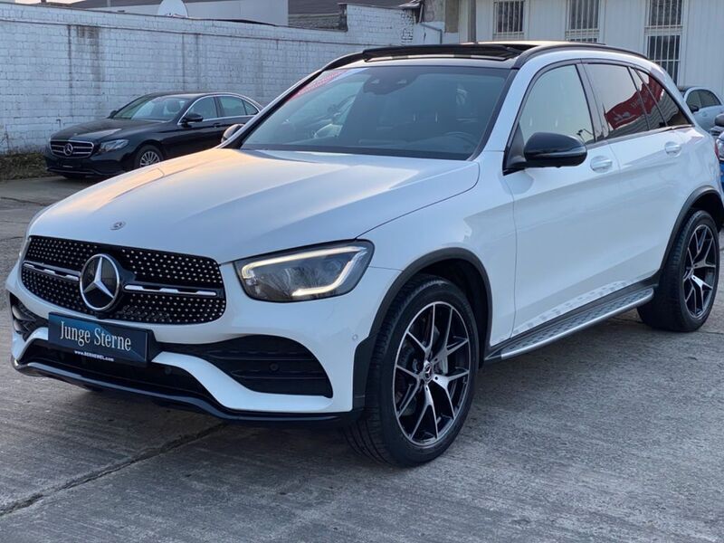 Weiß Gebraucht 2020 Mercedes GLC400d AMG SUV | 49.590 € (Fairer Preis) - Bild 1/4