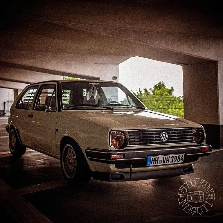 Gebraucht VW Golf II 75 PS (55 kW) 1984 Weiß Kleinwagen